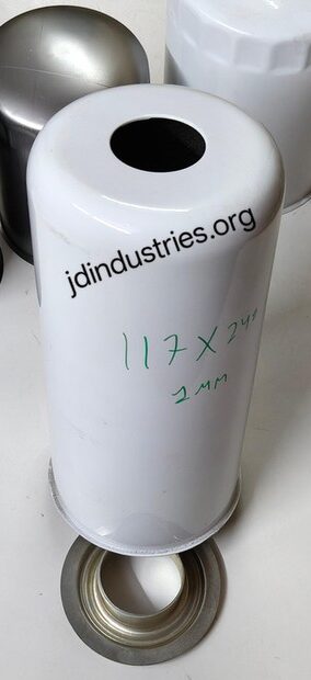 Hydraulic filter bowl, Fuel filter bowl